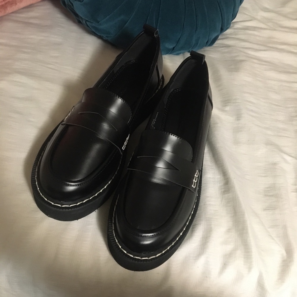 ASOS platform loafers!!